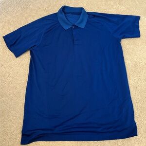 lululemon athletica Blue Polo Shirt